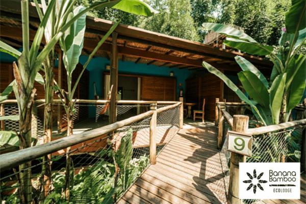 Banana Bamboo Ecolodge Ubatumirim エクステリア 写真
